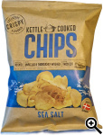 Billede af OK Snacks - Kettle Cooked Chips Sea Salt